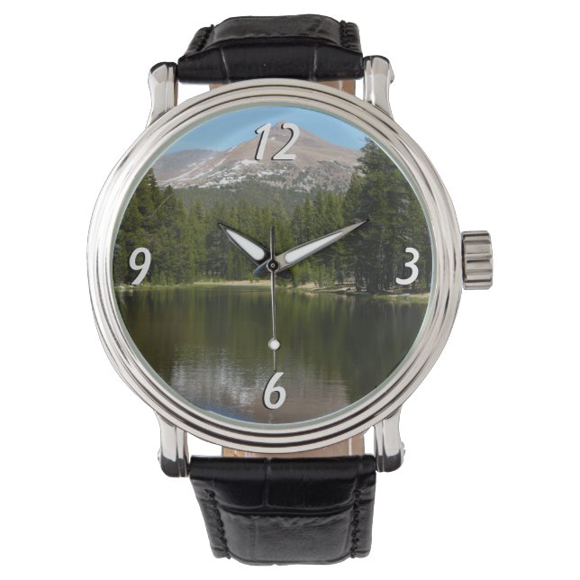 Yosemite-meerreflectie Horloge (Voorkant)