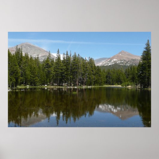 Yosemite-meerreflectie Poster (Voorkant)