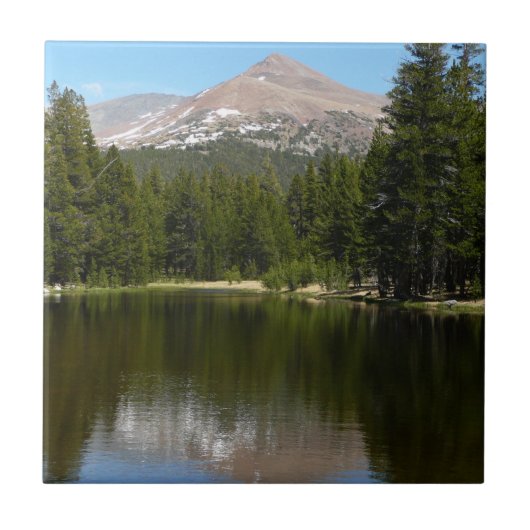 Yosemite-meerreflectie Tegeltje (Voorkant)