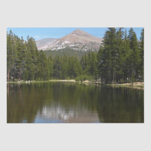 Yosemite-meerreflectie Tissuepapier (Voorkant)