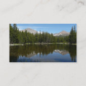 Yosemite-meerreflectie Visitekaartje (Achterkant)