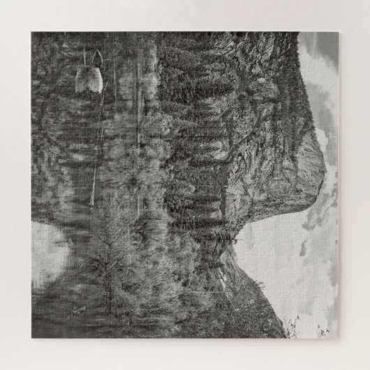 Yosemite -Mirror Lake -North Dome -20x20 -676 pcs Legpuzzel (Horizontaal)