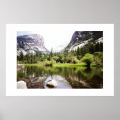 Yosemite Mirror Lake Poster (Voorkant)