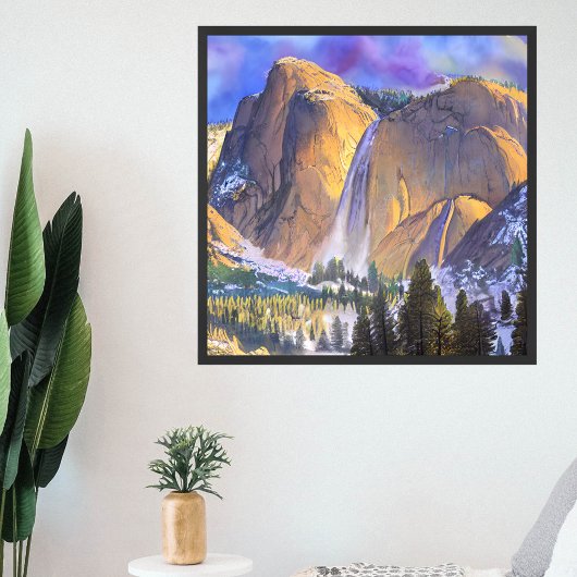 Yosemite Mountain Poster