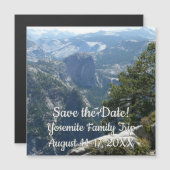 Yosemite Mountain-Uitzicht in het Nationaal Park Y (Voorkant / Achterkant)