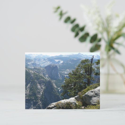 Yosemite Mountain-Uitzicht in het Nationaal Park Y Briefkaart (Staand voorkant)