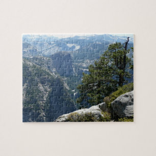 Yosemite Mountain-Uitzicht in het Nationaal Park Y Legpuzzel