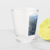 Yosemite Mountain-Uitzicht in het Nationaal Park Y Shot Glas (Links)