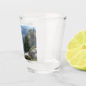 Yosemite Mountain-Uitzicht in het Nationaal Park Y Shot Glas (Rechts)