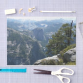 Yosemite Mountain-Uitzicht in het Nationaal Park Y Tissuepapier (Craft)