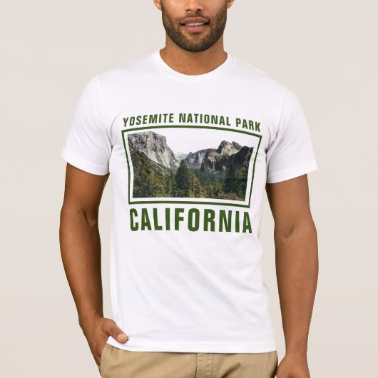 YOSEMITE NATIONAAL PARK CALIFORNIA T-SHIRT (Voorkant)