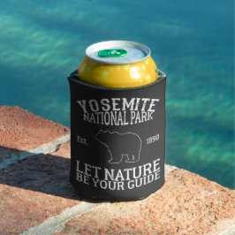 Yosemite nationaal park outdoor zwart blikjeskoeler