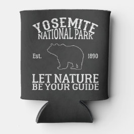 Yosemite nationaal park outdoor zwart blikjeskoeler