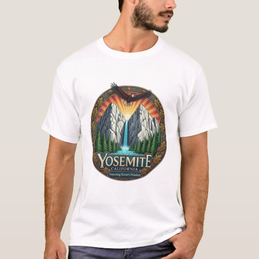 YOSEMITE NATIONAAL PARK T-SHIRT (Voorkant)