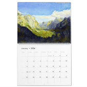 YOSEMITE NATIONAL PARK 2025 WATERVERF KALENDER (Jan 2026)