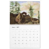 YOSEMITE NATIONAL PARK 2025 WATERVERF KALENDER (Mar 2027)