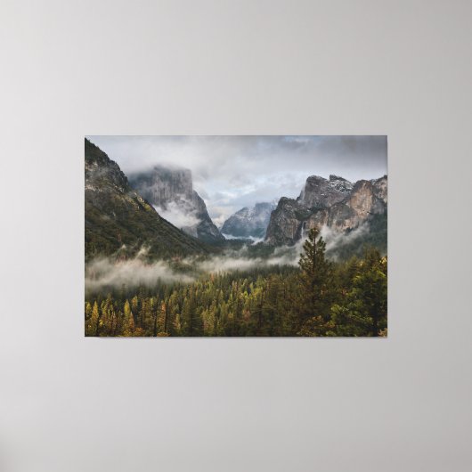 Yosemite National Park (60" x 40") Canvas Afdruk (Voorkant)