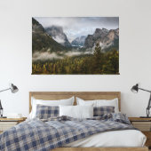 Yosemite National Park (60" x 40") Canvas Afdruk (Insitu (Slaapkamer))