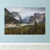 Yosemite National Park (60" x 40") Canvas Afdruk (Insitu (Houten vloer))
