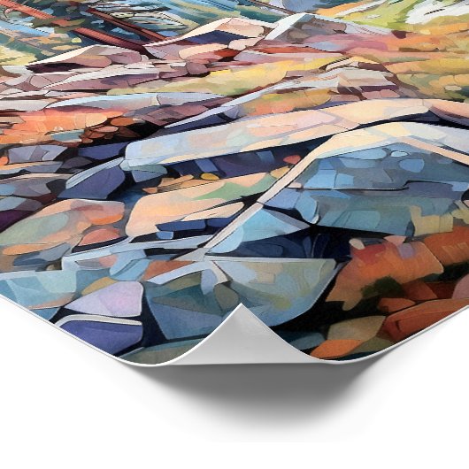 Yosemite National Park Art Print (Hoek)