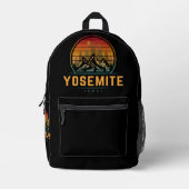 Yosemite National Park Bedrukte Rugzak (Voorkant)