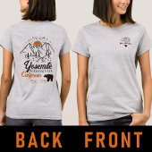 Yosemite National Park Beer Minimalistische berg T-shirt