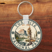 Yosemite National Park Bergsouvenirs Sleutelhanger (Voorkant)