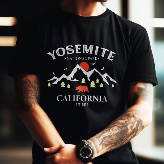 Yosemite National Park  Bergsouvenirs T-shirt