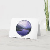 Yosemite National Park Blank Wenskaart Kaart (Achterkant)