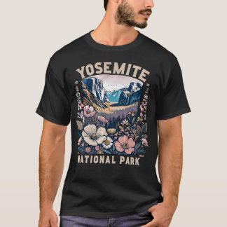 Yosemite National Park Bloemen T-shirt