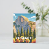 Yosemite National Park Briefkaart (Staand voorkant)