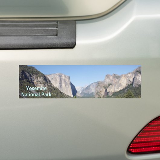 Yosemite National Park Bumpersticker (Op auto)