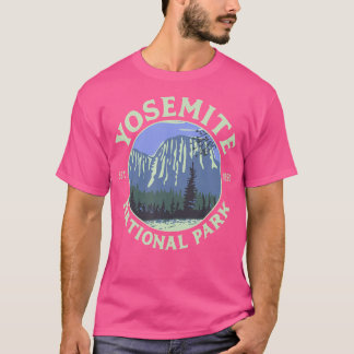  Yosemite National Park Ca California Hikin T-shirt
