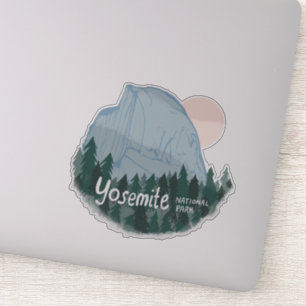Yosemite National Park Calif Camping Transparant Sticker
