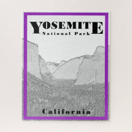 Yosemite National Park California - 16x20 - 520 pc Legpuzzel