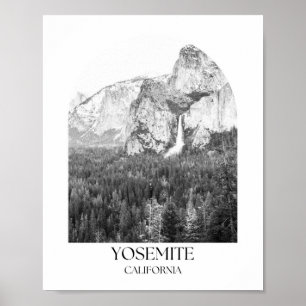 Yosemite National Park California Arch Fotoprint Poster