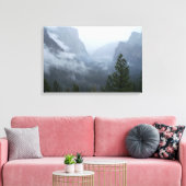 Yosemite National Park California Art Canvas Print (Insitu (Woonkamer))