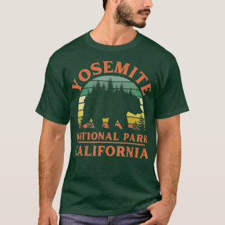 Yosemite National Park California Beer Natuur Hiki T-shirt