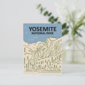 Yosemite National Park California Briefkaart (Staand voorkant)