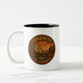 Yosemite National Park California Ceramic Mok