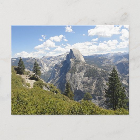 Yosemite National Park California Half Dome Valley Briefkaart (Voorkant)