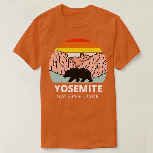 Yosemite National Park California II T-shirt (Design voorkant)