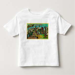 Yosemite National Park, California - Large Lette Kinder Shirts