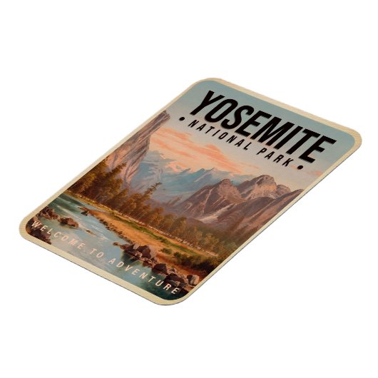 Yosemite National Park California  Magneet (Linkerzijde)