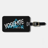 Yosemite National Park California Mountains Bagagelabel (Voorkant horizontaal)