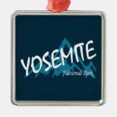 Yosemite National Park California Mountains Metalen Ornament (Voorkant)