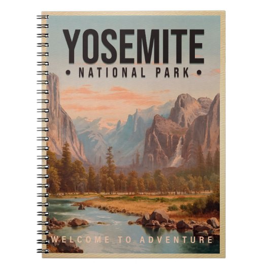 Yosemite National Park California  Notitieboek (Voorkant)