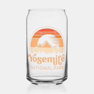 Yosemite National Park California Retro  Blikvorm Glas