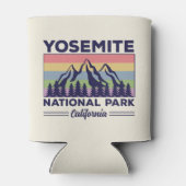 Yosemite National Park California Retro Hiking Blikjeskoeler (Achterkant)