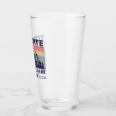 Yosemite National Park California Retro Hiking Glas (Links)